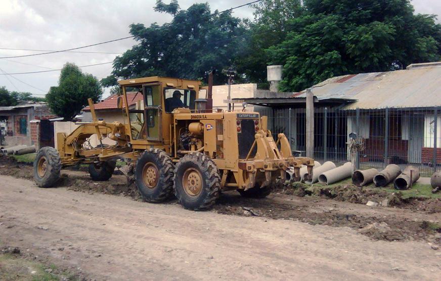 Mejoramiento de Calles en Berazategui