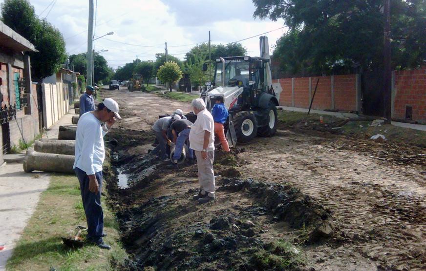 Badenes y colocacion de caños